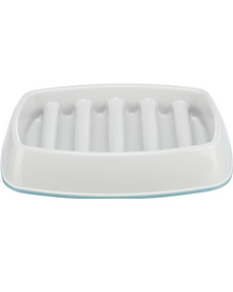 TRIXIE Slow Feeding Castron pentru hranire lenta pentru pisici 0,25 l