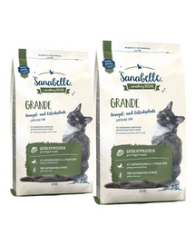 SANABELLE Hrana uscata pentru pisicile adulte de talie mare 4 kg (2 x 2 kg)
