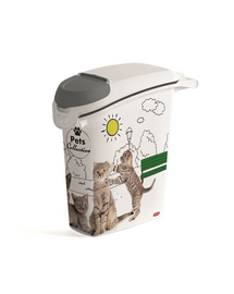 CURVER PetLife Cutie depozitare hrana pisica 10kg (23l)
