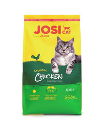 JOSERA JosiCat Crunchy Chicken 650g hrana pisica adulta, carne de pasare