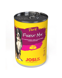 JOSERA JosiDog Finest Mix Pate pate 4 tipuri de carne 400 g pentru caini adulti