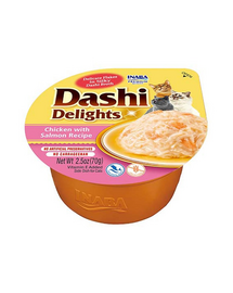INABA Cat Dashi Delights hrana pisica cu somon 70 g
