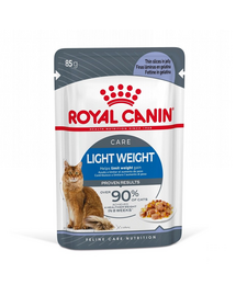 Royal Canin Light Weight Care in aspic 24x 85 g hrana umeda pisici adulte cu tendinta de supraponderabilitate