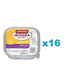 ANIMONDA Integra Sensitive miel si orez 16x100 g hrana pisici cu probleme digestive