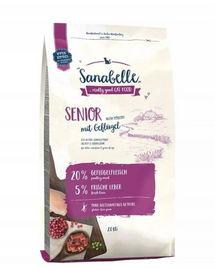 SANABELLE Senior Hrana uscata pisici senior, cu pasare 2 kg