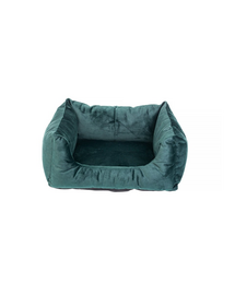 FERA Glamour culcus pentru caini, verde S 45x50x24 cm