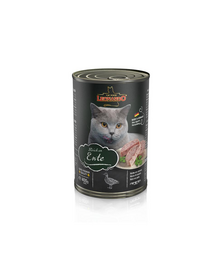 LEONARDO Quality Selection hrana umeda pentru pisici, bogata in carne de rata 400 g
