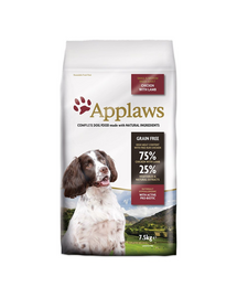 APPLAWS Dog Adult Small&Medium hrană uscată pentru câini de talie mică și medie, pui și miel 7,5 kg