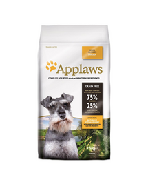 Applaws Dog Senior (7+) Hrană uscată pentru câini seniori cu pui 7,5 kg