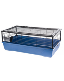 INTERZOO Bunny 100 Small Casuta pentru rozatoare 100 cm albastru inchis