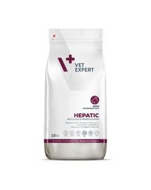 VET EXPERT Veterinary Diet Dog Hepatic 12 kg hrana veterinara caini cu insuficienta hepatica