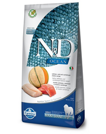 FARMINA N&D Ocean Dog Adult Giant Maxi hrana uscata caini adulti talie mare, cu somon, cod, pepene galben 12 kg