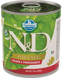 FARMINA N&D Prime - Hrană umedă cu pui și rodie 285 g