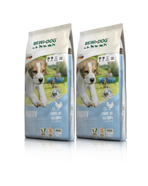 BEWI DOG Puppy 2 x 12,5 kg hrana pentru catei, cu pasare