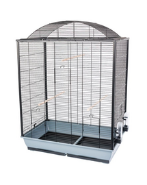 INTERZOO Nicola XL Colivie pasari 78 cm gri