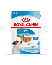 ROYAL CANIN Mini Puppy 48x85 g hrana umeda catei talie mica, in sos