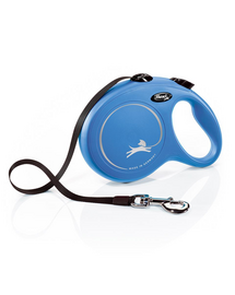 FLEXI New Classic L Tape 8 M albastru