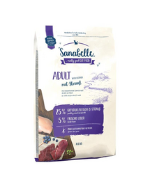 SANABELLE Hrana uscata pisici adulte, cu strut 10 kg