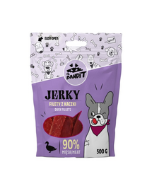 MR. BANDIT Jerky File de rata, recompensa pentru caini 500 g