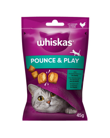 WHISKAS Energie si Vitalitate 45 g recompensa pisici cu pui