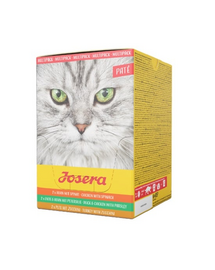 JOSERA Multipack Pate 6x85 g Hrana umeda pisici, pateu mix sortimente