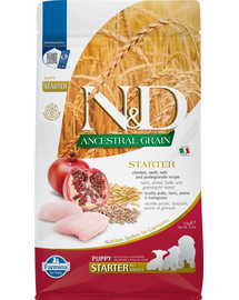 N&D Chicken & Pomegranate Starter Hrana uscata pentru catei 2.5 kg