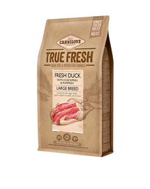 CARNILOVE True Fresh Duck Large breed hrana cu rata pentru caini de rase mari 1,4  kg