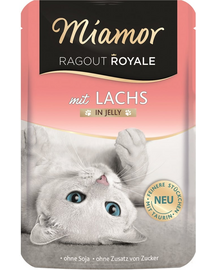 MIAMOR Ragout Royale in Jelly Salmon plic somon in gelatina pentru pisica 100 g