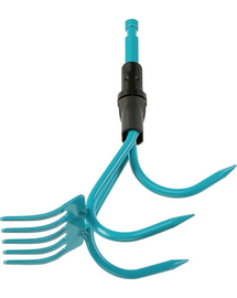 GARDENA Combisistem Grubber-Rake, grebla pentru gradinarit, 2 in 1