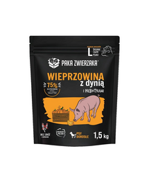PAKA ZWIERZAKA Seventh Heaven hrana uscata caini, porc si dovleac L 1,5 kg