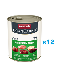 ANIMONDA GranCarno Adult conserva hrana caini porc, vanat si mar 12x800 g