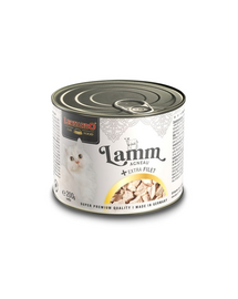 LEONARDO conserve cu miel pentru pisici 6x200 g
