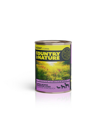 COUNTRY&NATURE Hrana umeda caine, fara cereale, cu fazan si dovleac 400 g