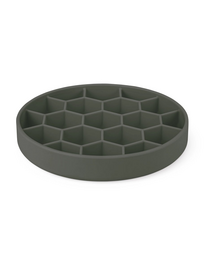 ZOLUX Bol hranire lenta pentru caini, din silicon L gri