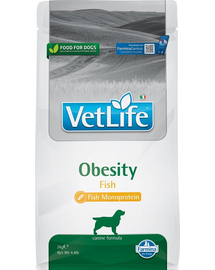 FARMINA VetLife Obesity Fish Hrana uscata caini supraponderabili, cu peste 2 kg