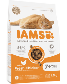 IAMS For Vitality Hrana uscata cu pui pentru pisici adulte 1.5 kg