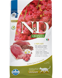 FARMINA N&D Quinoa Cat Urinary Hrana pentru pisici cu afectiuni urinare, cu rata 1.5 kg