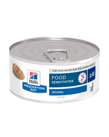 HILL'S Prescription Diet Feline z/d Food Sensitivities pentru pisica conserva 156 g