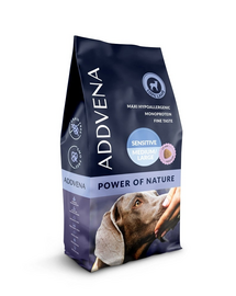 ADDVENA Power of Nature Sensitive medium&large 10 kg miel, hrana caini sensibili talie medie si mare