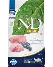 FARMINA N&D Adult Cat Hrana uscata pisici adulte, cu miel si afine 1.5 kg