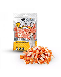 CALIBRA Dog Joy Mini Chicken&Cod Sandwich 70 g sandvis pentru caini, din pui si cod