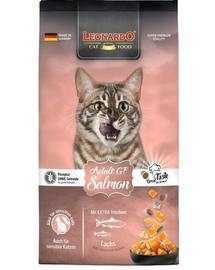 LEONARDO Adult GF Salmon hrana uscata pisici adulte, cu somon 7,5 kg