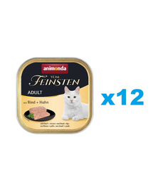 ANIMONDA Kot Hrana umeda pentru pisici adulte, cu pui 12x100 g