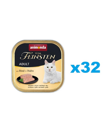 ANIMONDA Kot Hrana umeda pentru pisici adulte, cu pui 32x100 g