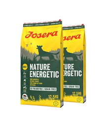 JOSERA Nature Energetic 2 x 12,5kg hrana caini activi
