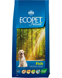 FARMINA Ecopet natural fish 12 kg Hrana uscata caine, cu peste