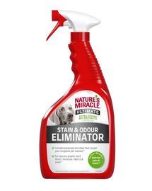 NATURE'S MIRACLE ULTIMATE Stain&Odour Remover Dog Spray pentru indepartarea petelor si mirosurilor, caine 946 ml