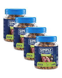 SIMPLY FROM NATURE Smart Bites set gustari caini 4x130 g cu rata