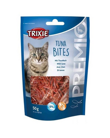TRIXIE Recompense pentru pisici, fasii de ton si pui 50 g