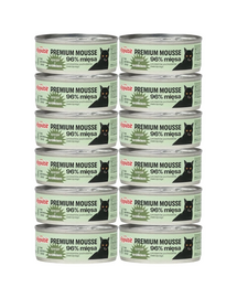 COMFY APPETIT PREMIUM Mousse set hrana pisici 12x85 g cu iepure